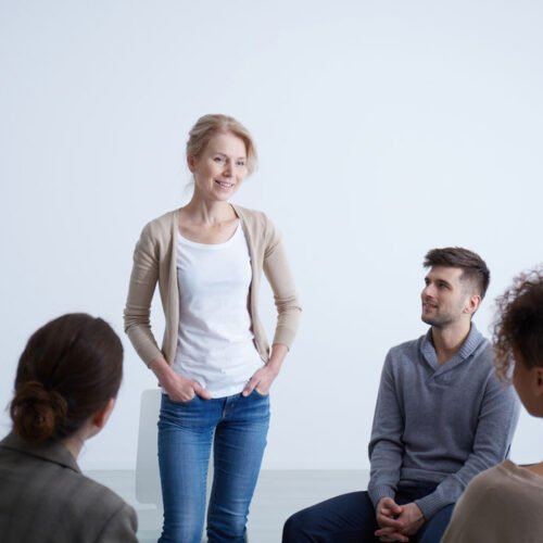 Life coaches on break the first rule of therapy home6 cours2